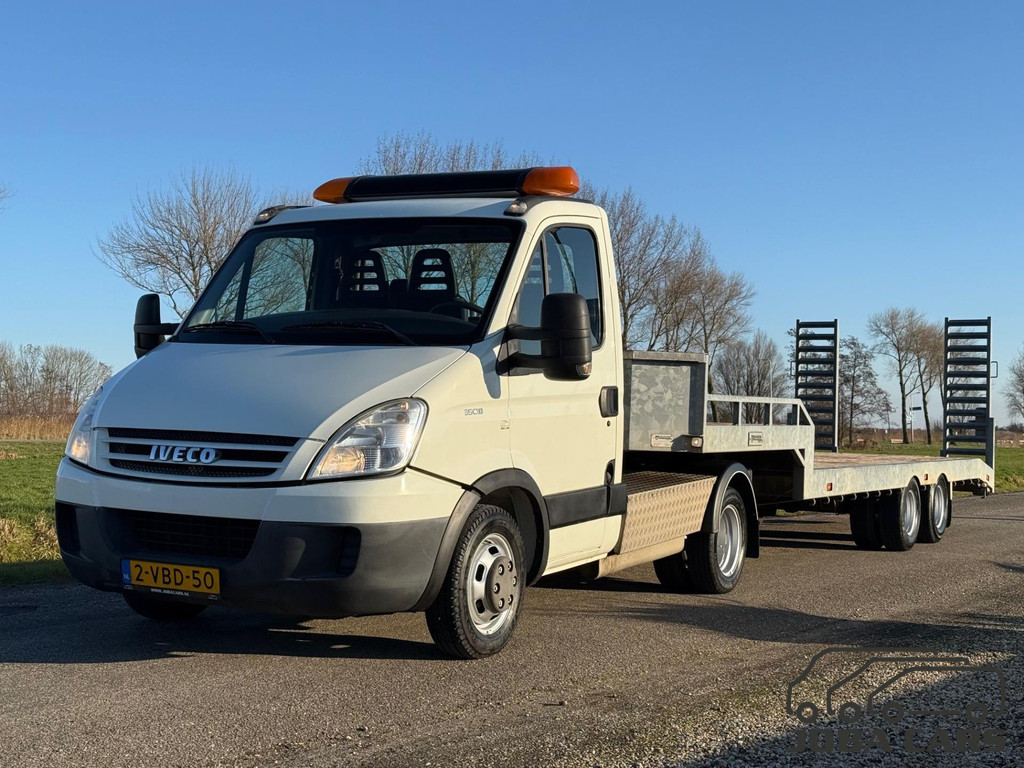 Iveco Daily 35C18 11.9T BE Combi Veldhuizen oplegger